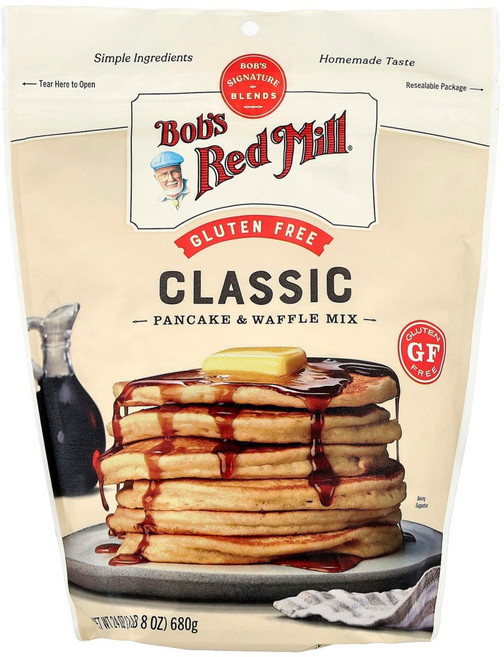 밥스레드밀 클래식팬케이크와플믹스 680g BRM-11462, 1개