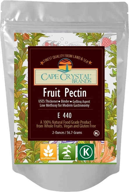 식품 등급 & 아미드화 과일 펙틴 | 분자 요리용 저 메톡실 Fruit Pectin Food Grade & Amidated | Low Methoxyl for Molecular Ga, 1개, 56g - 쿠팡