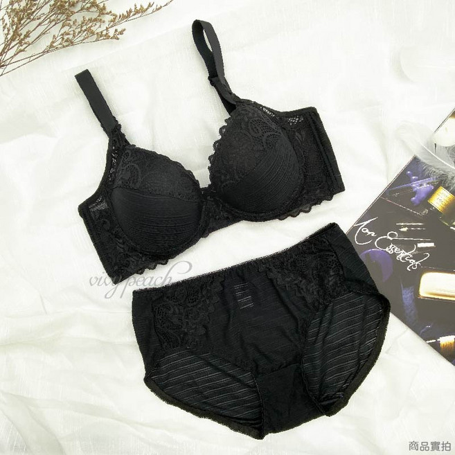 Vivy peach C罩杯 軟鋼圈 蕾絲內衣