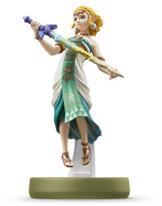 [닌텐도국내정품] 닌텐도 아미보 amiibo 젤다의 전설 티어스오브더킹덤 젤다 아미보, 1개