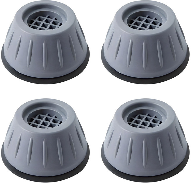 셀렉숀 세탁기 받침대, 그레이, 4개