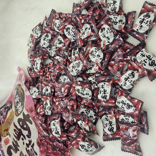 궁금한공작소 아주끼 팥캔디 사탕 개별포장 100개입, 100개