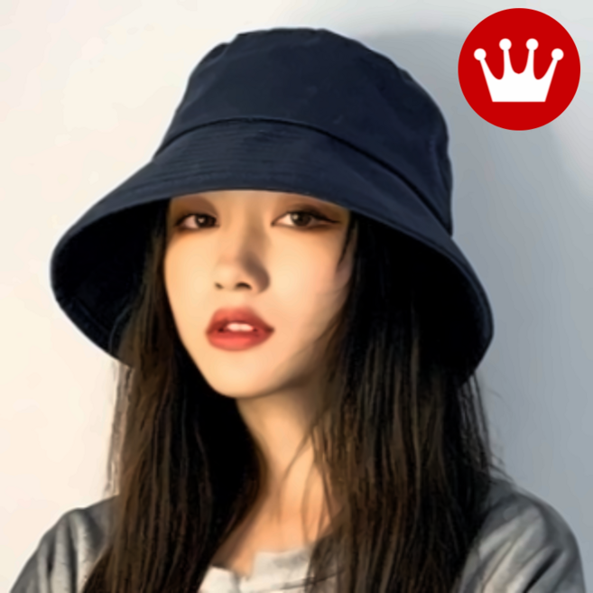 멜리언 데일리 버킷햇 남녀공용 무지 심플 벙거지 모자
