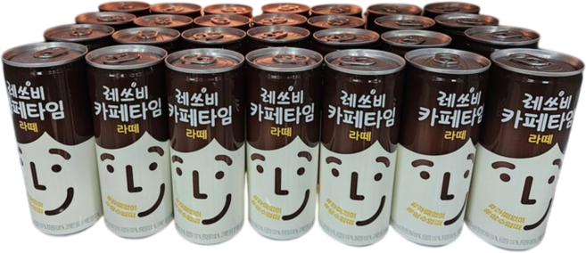 레쓰비 카페타임 라떼, 30세트, 240ml