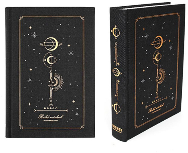 마법주문서노트.1권.10000모닝글로리.마법사의노트.일기장.케줄, 1권, 블랙