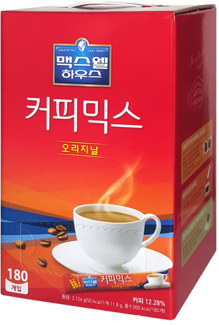 맥스웰하우스 오리지날 커피믹스, 11.8g, 180개입, 4개
