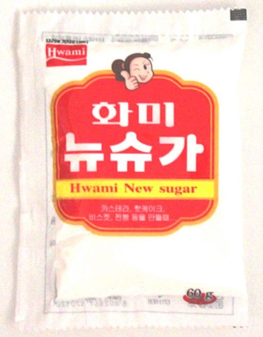 화미 뉴슈가, 10개, 60g