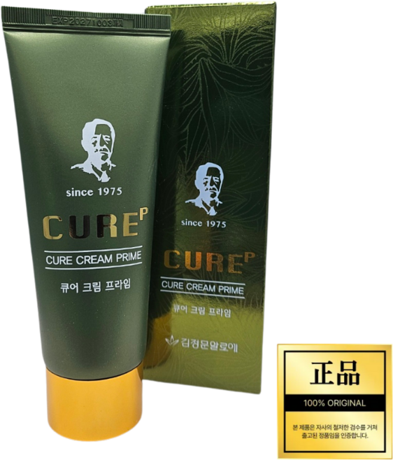 김정문알로에 라센스 로에 큐어크림 프라임, 김정문알로에 라센스 로에 큐어 크림 프라임 100ml, 2개, 100ml