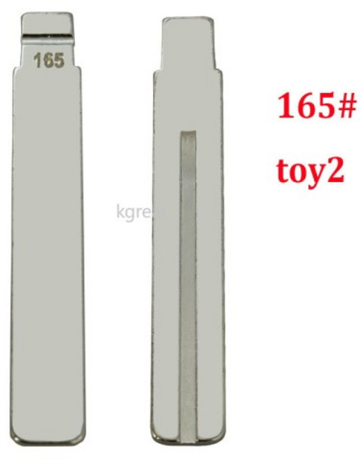 쿠쿠스토어 10개 15 # TOY2 KD 자동차 키 블레이드 스마트 원격 Uncut Toyota Lex BYD Flip 빈 블랭크, 01 15 toy2, 01 10pcs