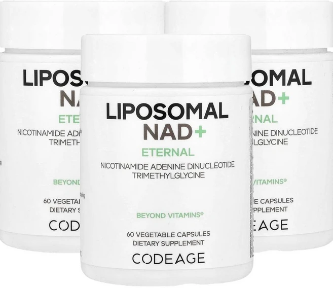 코드에이지 이터널 리포소말 NAD+ Codeage Eternal Liposomal NAD+ 60정, 3개 - 쿠팡