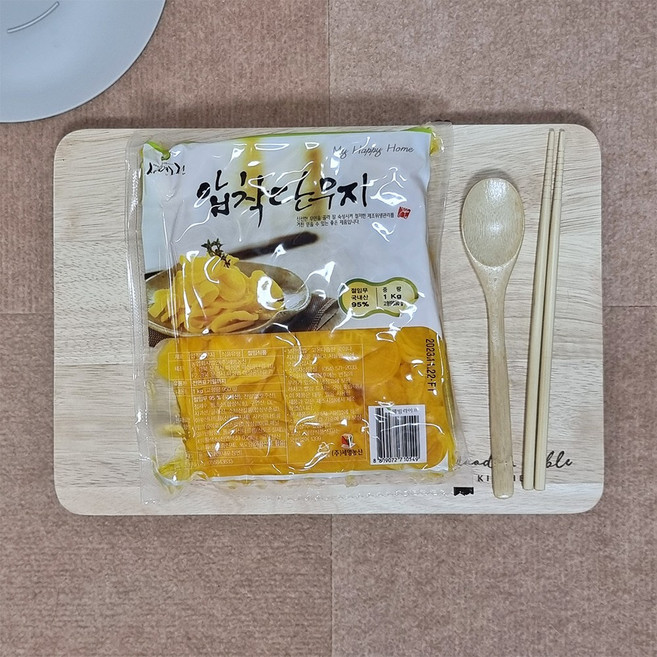 5분마켓 세명 압착단무지 꼬들단무지 단무지무침 1KG, 1개