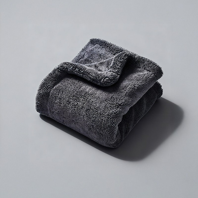 強力吸水加厚蝌蚪布 - 1200 GSM 小辮子螺旋構造, 1個, 摺邊雙面40*40