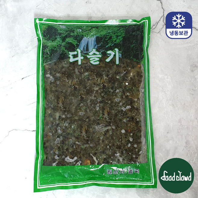 다슬기살 다슬기 올갱이 깐다슬기 고디 냉동대슬기살, 1개, 700g