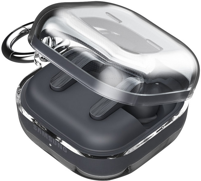 로랜텍 림피오 변색방지 TPU 크리스탈 케이스, 버즈 4/프로4, 투명, 1개