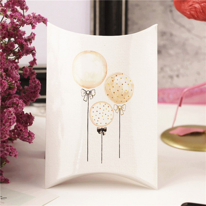 땡쓰몰 크리스마스 포장용품, 1매, 05.선물상자 디자인반달/03.풍선