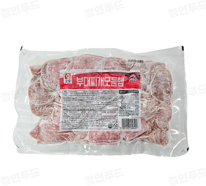 오양 부대찌개 모듬햄 1000g, 1kg, 1팩