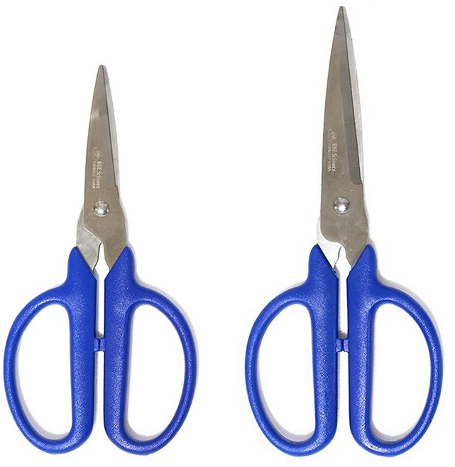 스텐 청가위 소/중 다용도 사무 가정 공업용 막 가위 스테인레스 다목적, 1개