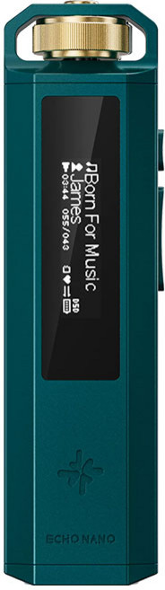 피오 FiiO ECHO NANO 휴대용 뮤직 플레이어 MP3 OLED 0.91인치 스크린 HIFI 워크맨, 그린