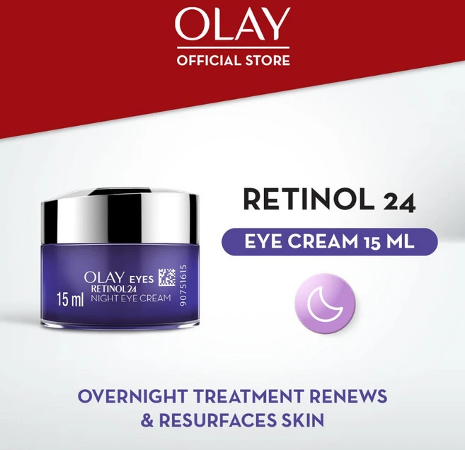올레이 리제너리스트 레티놀 24 나이트 아이 크림 Olay Retinol Eye15ml, 1개, 15ml - 쿠팡