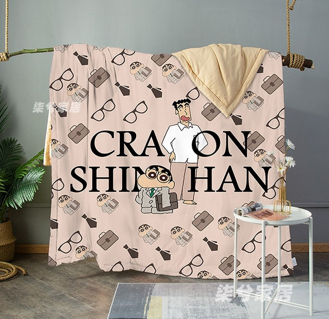 크레용신짱 아동용 부드러운 여름 얇은 이불