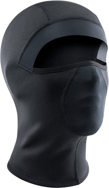 겨울 방한 바라클라바 넥워머 머플러 마스크, 블랙, 1개