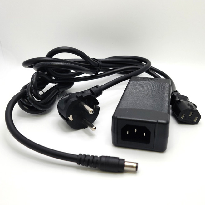 <당일출고>[카스] BLP-401 바코드 프린터용 부품 (DC어댑터+220V전원선) CAS, 1개