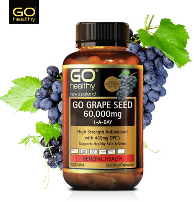 [고헬씨] 포도씨 60 000mg 120정, 1개, 60정