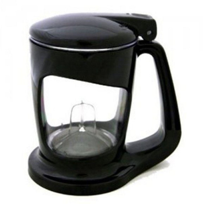 스마트 티포트 500ml 원터치티포트 티주전자 표일배 거름망티포트 홍차티포트 스마트포트 스텐티포트 dew+071HV, 화이트