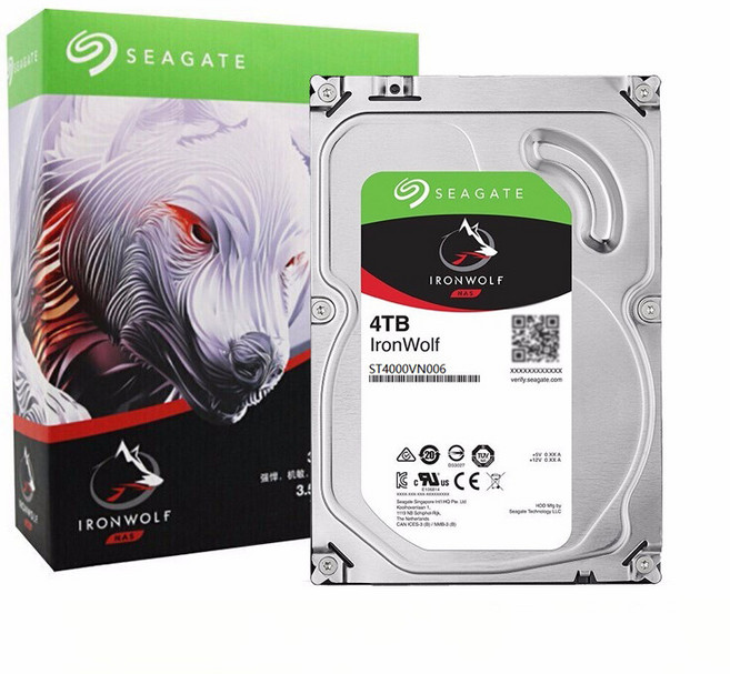 Seagate 希捷 ST4000VN006 IronWolf 4TB NAS 企業級機械硬碟