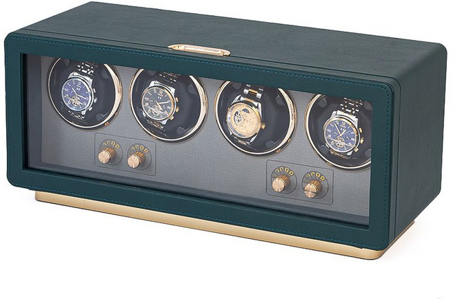 워치와인더 4구 오토매틱 시계 와인더 보관함 시계케이스 정리함 수납함