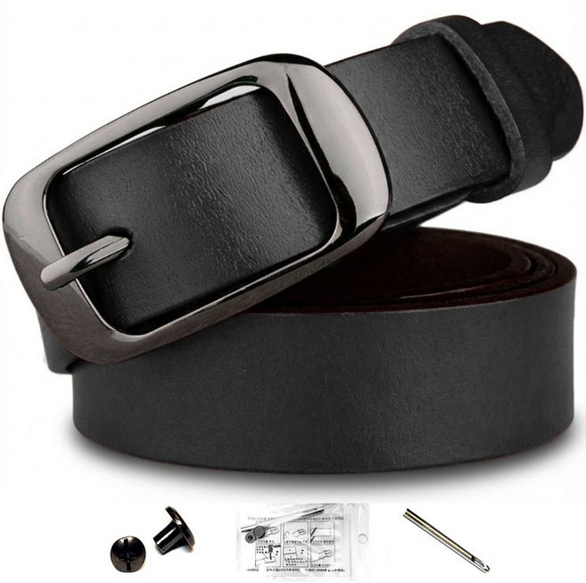 베이스 공방 V6 소가죽 여성 벨트