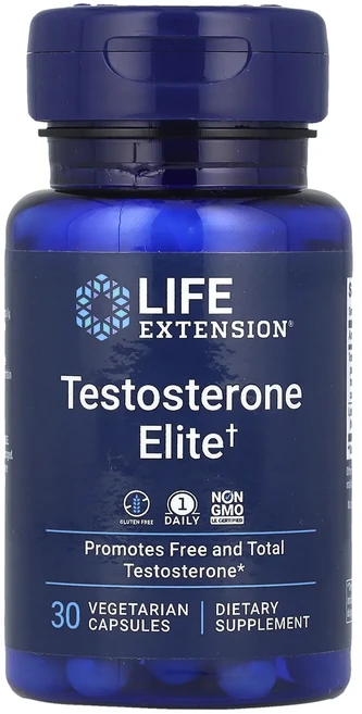 단백질 비타민 철분 마그내슘 칼슘 Life Extension 테스토스테론 엘리트 베지 캡슐 30정 고루고루섭취해주세요, LifeExtension테스토스테론엘리트베지캡슐30정, 1개 - 쿠팡