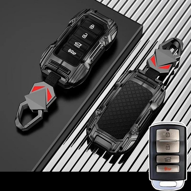 기아 자동차 모형 키케이스 열쇠 키링 홀더 K9 K7 소렌토, 블랙