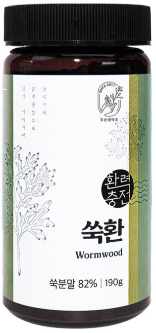 두손애약초 쑥환 국내산 애엽환, 190g, 1개