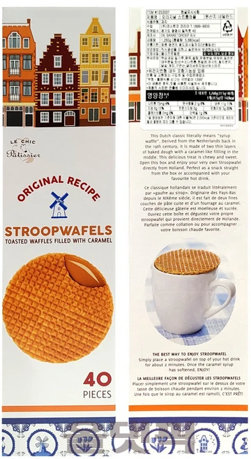 오리지널 스트룹와플, 1개, 1.26kg - 쿠팡