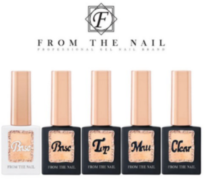 퀸뷰티 프롬더네일 베이직젤 4종 거머리베이스/거머리탑/논 와이프 클리어/뽀송 매트탑, 거머리탑젤, 1개