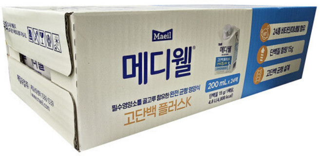 메디웰 고단백 플러스 영양식, 200ml, 30개
