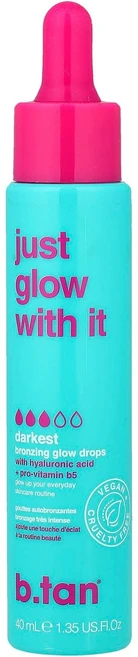 b.tan Just Glow With It 브론징 글로우 드롭스 다키스트 40ml (1.35 fl oz) BTO-05015 - 쿠팡