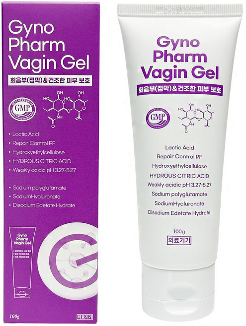 지노팜 약산성 바진겔 회음부 점막 건조증 보습제, 1개, 100g