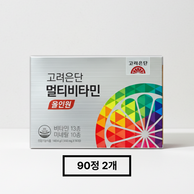 고려은단 멀티비타민 올인원, 90정, 2개