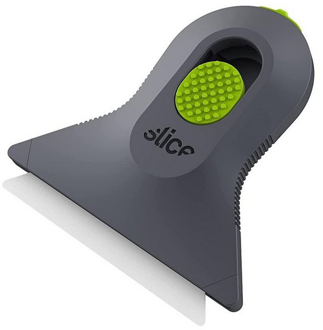 Slice 미니 스크래퍼 세라믹 블레이드, 소형 스크레이퍼, 자동 수축, 1개, 1개