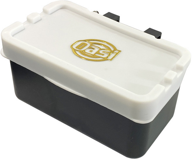 오아시 / 케미 하드 미끼통 / 다양한 색상 / 크릴 새우 청갯지렁이 참갯지렁이 민물 새우 떡밥 등에 적합한 미끼통, 1개, 오아시 블랙