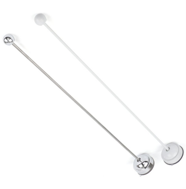 한울숨 매장광고 안내용 유리창 깃발거치대 유리문깃발봉, 크롬