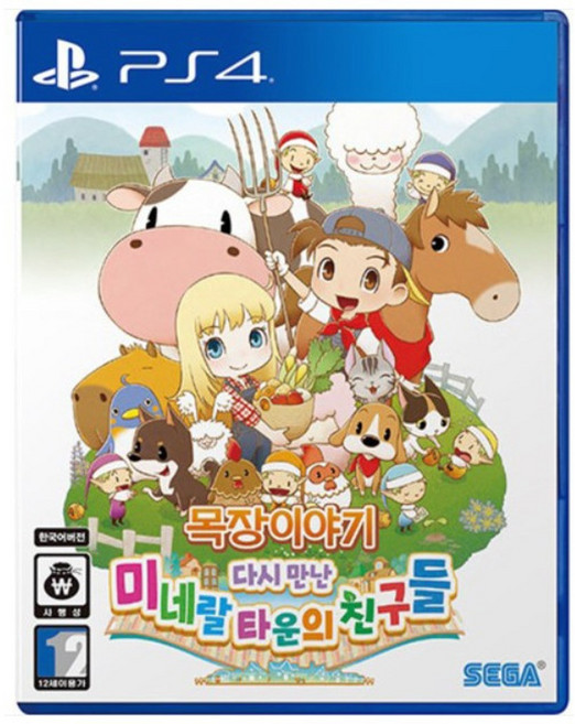 [중고]PS4 목장이야기 다시만난 미네랄 타운의 친구들 (한글판) 정식발매 플스 플레이스테이션