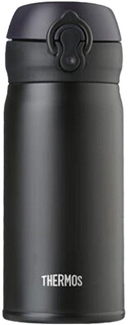써모스 JNL-35 스테인리스 진공 보온병, 블랙, 350ml, 1개