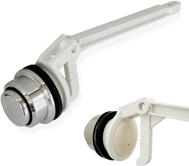 국내생산 양변기 고급형 원형 버튼핸들 변기 원형측면내림핸들 측면사핸들 호환 물내림 레버 부품 양부속 교체 양변기레버 손잡이 양변기부속품 양변기내림 변기핸들 부품 양변기버튼핸들