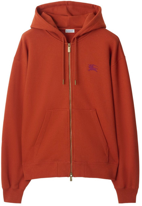 버버리 로고 후드 집업