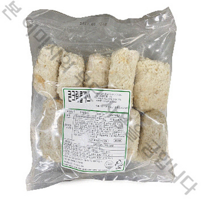 CJ프레시웨이 지푸드 콘크림 롤까스, 800g, 1개