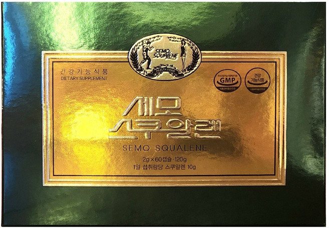 [수성점 빠른출고] 세모 스쿠알렌 2g 60정 특별사은품증정 상어간유 스쿠알란, 1개