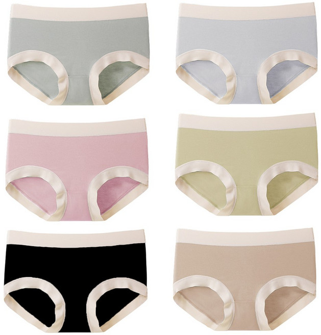 코지 모달 심리스 팬티 노라인 6P